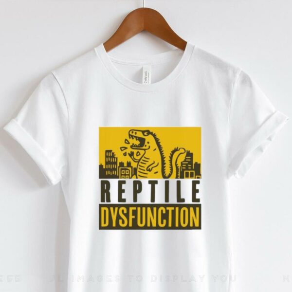 Godzilla Doodle Art Reptile Dysfunction shirt