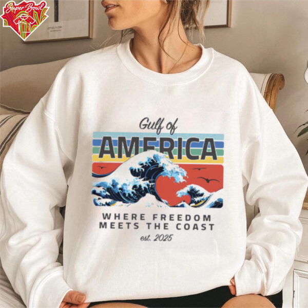 Gulf of America Hokusai 2025 Shirt