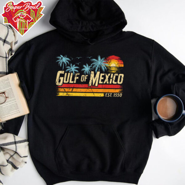 Gulf of Mexico Forever Retro Vintage Beach Mens Women T Shirt