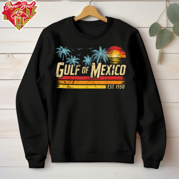 Gulf of Mexico Forever Retro Vintage Beach Mens Women T Shirt