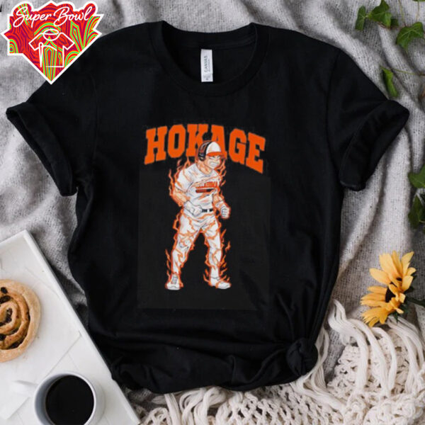 Hokage anime Oklahoma State Beavers baseball shirt