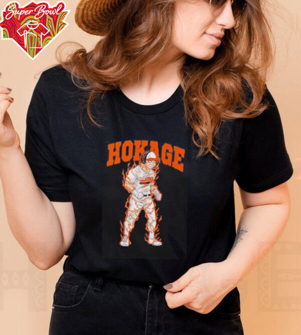 Hokage anime Oklahoma State Beavers baseball shirt