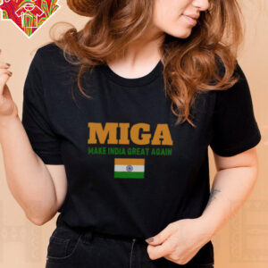 Hot Miga Make India Great Again T Shirt