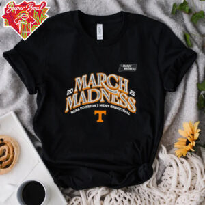 Tennessee Men’s Basketball 2025 March Madness Bound T Shirt