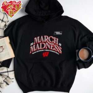 Wisconsin Men’s Basketball 2025 March Madness Bound T Shirt