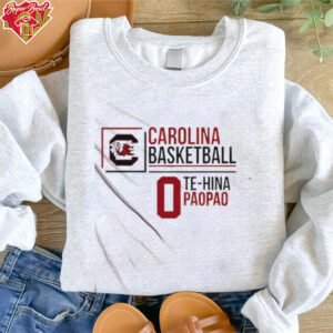 Te Hina Paopao Carolina Basketball shirt