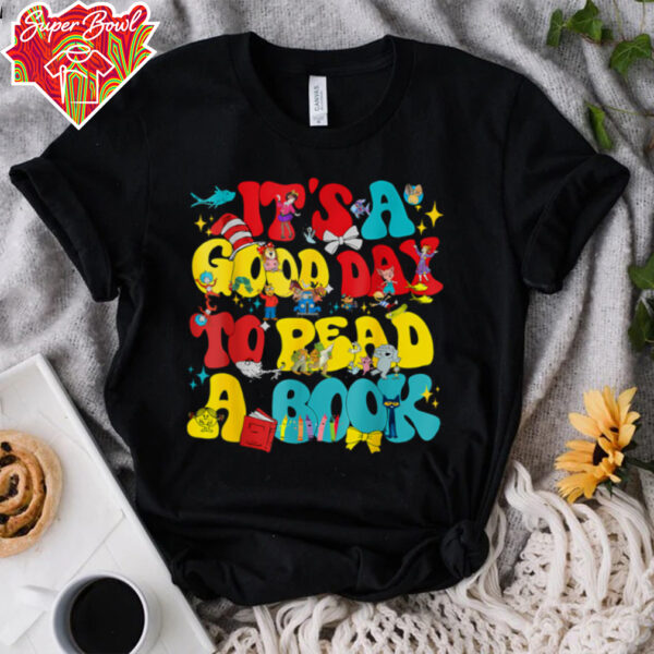 Its A Good Day To Read Book Across America Boys Girls Kids T Shirt