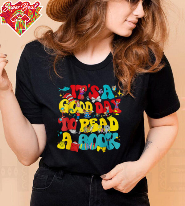 Its A Good Day To Read Book Across America Boys Girls Kids T Shirt