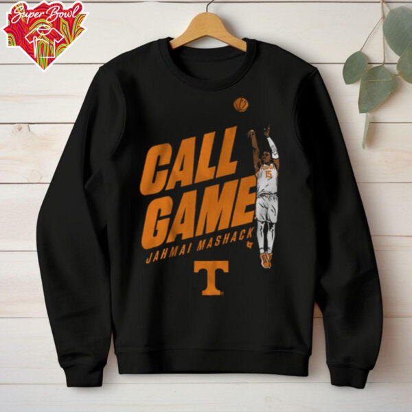 Jahmai Mashack NIL Tennessee Basketball Call Game Shirt