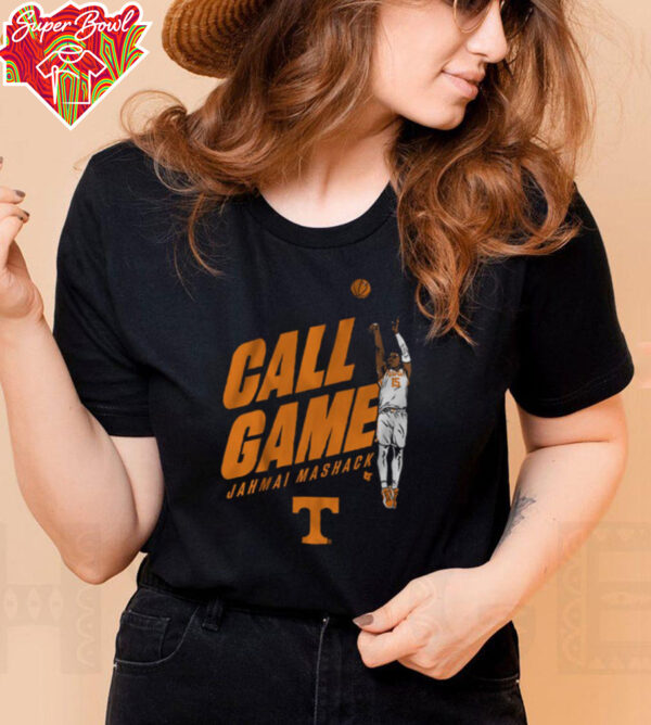 Jahmai Mashack NIL Tennessee Basketball Call Game Shirt