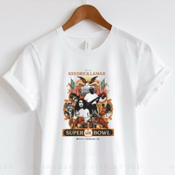 Kendrick Lamar Super Bowl LIX vintage shirt