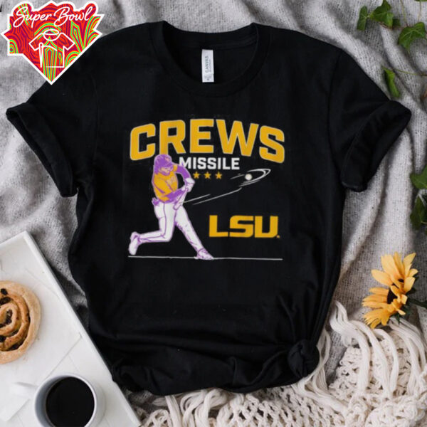 LSU Tigers Baseball Dylan Crews Misslile shirt