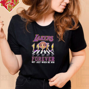 Lakers Abbey Road forever not just when we win hoodie