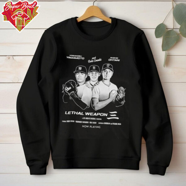 Lethal Weapon 3 Los Angeles baseball shirt