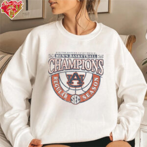 Auburn Men’s Basketball 2024 25 SEC Regular Season Champions Vintage T Shirt