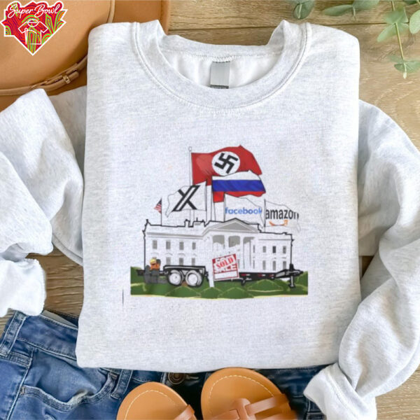 MAGA White House X Nazi Facebook Amazon shirt