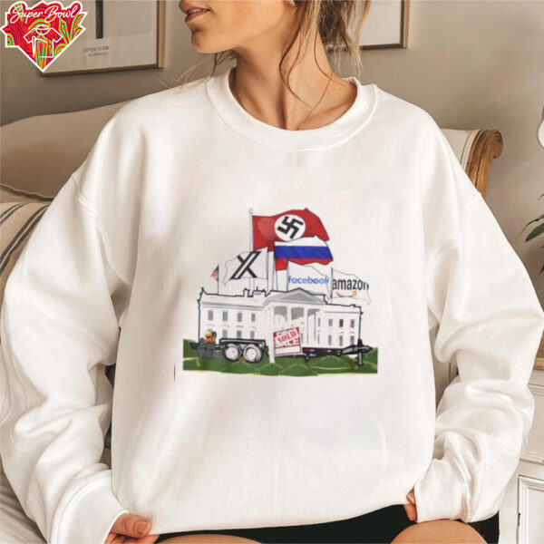 MAGA White House X Nazi Facebook Amazon shirt