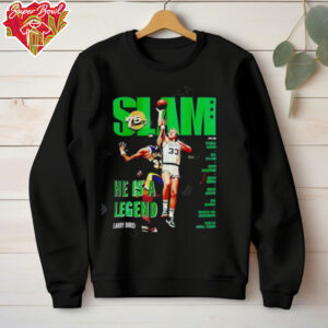 Slam He Is A Legend Larry Bird graphic shirt