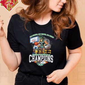 Michigan State Spartans Stomp Iowa Hawkeyes Go Green Go White Go State Big 10 Champions 2025 Mascot T shirts