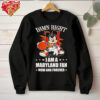 Mickey mouse damn right I am a Notre Dame fan now and forever T shirt