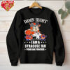 Mickey mouse damn right I am a Louisville basketball fan now and forever T shirt