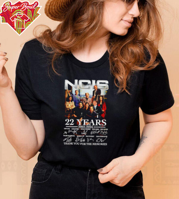 NICS 22 Years 2003 2025 Thank You For The Memories signature shirt