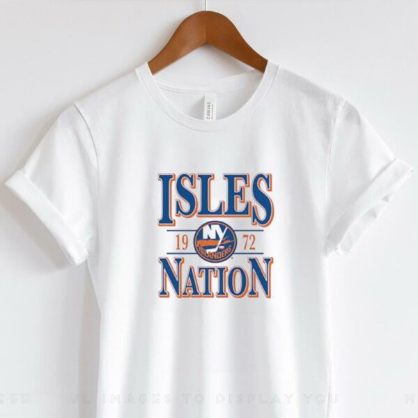 New York Islanders nation 1972 logo shirt