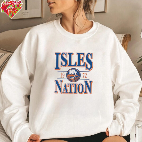 New York Islanders nation 1972 logo shirt