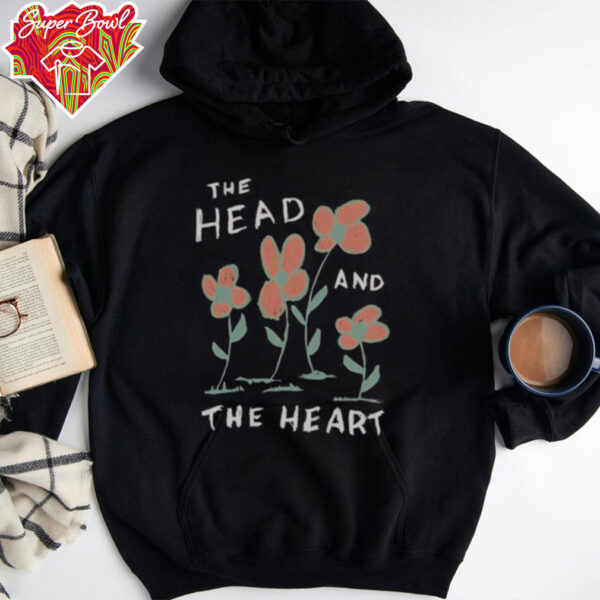 Nice The Head And The Heart Flower T Shirt