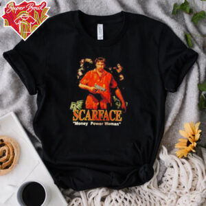 Scarface money power woman shirt