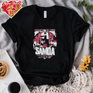 Samoa Joe throw in the towel triblend shirt