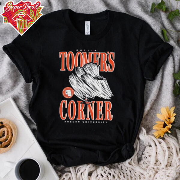 Official Auburn Tigers Rollin’ Toomer’s Corner Meet Me At College And Magnolia T shirts