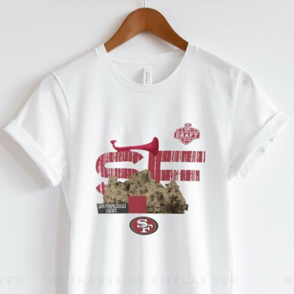 Official San Francisco 49ers 2025 NFL Draft shirt