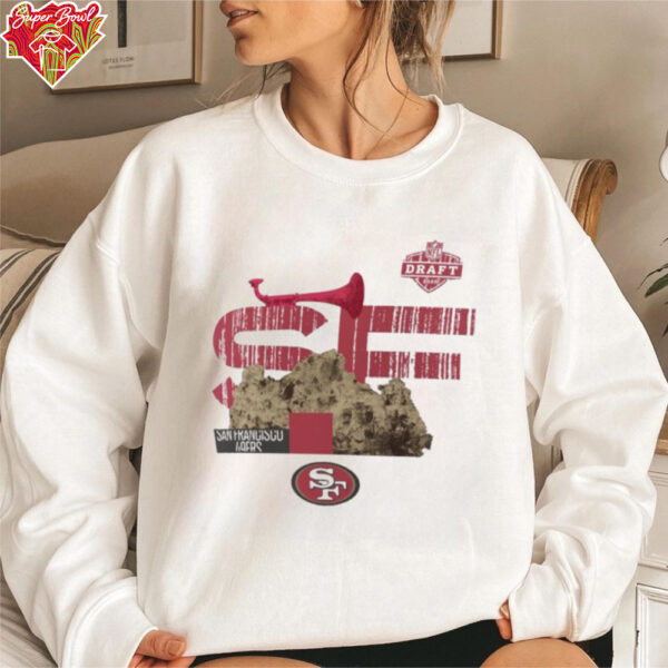 Official San Francisco 49ers 2025 NFL Draft shirt