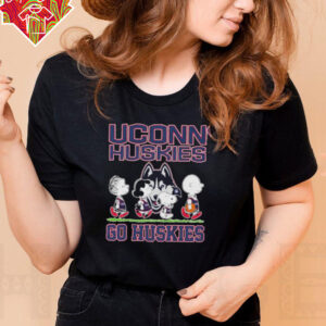 Official Snoopy And The Peanuts Uconn Huskies Go Huskies T shirts