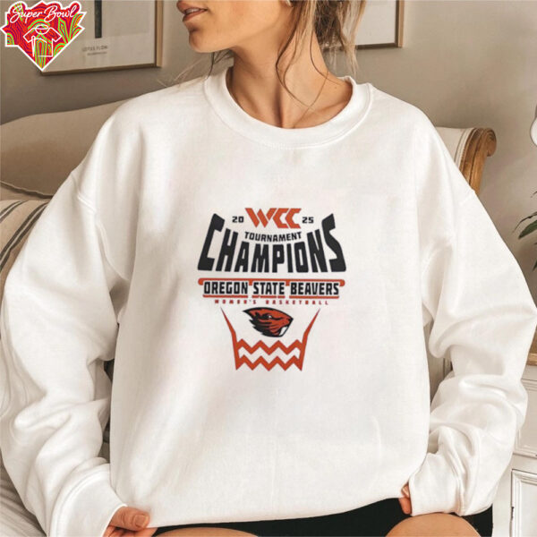 Oregon State Beavers WCC Womens Basketball Conference Tournament Champions 2025 shirt