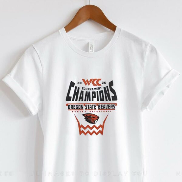 Oregon State Beavers WCC Womens Basketball Conference Tournament Champions 2025 shirt