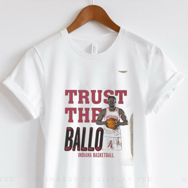 Oumar Ballo Trust the Ballo Indiana basketball shirt