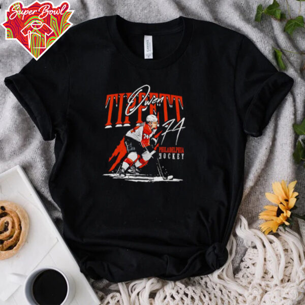 Owen Tippett Philadelphia hockey player name shirt