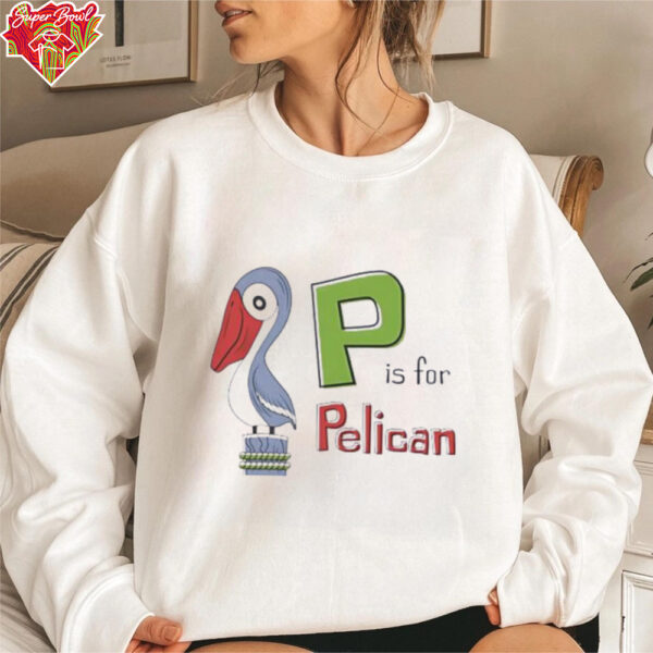 P is for Pelican shirt