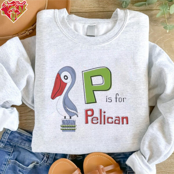 P is for Pelican shirt