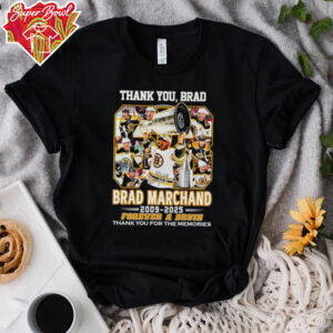 Thank you Brad Marchand 2009 2025 forever a Bruin shirt