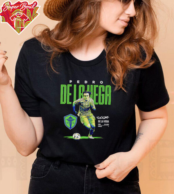 Pedro De La Vega Seattle Sounders FC Bitmap shirt