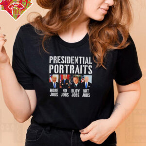 Presidential Portraits Trump Obama Biden Clinton shirt