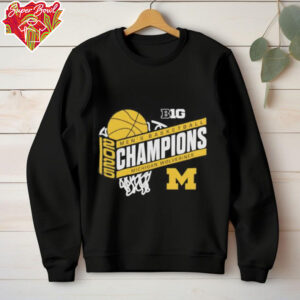 Michigan Wolverines 2025 Big Ten Men’s Basketball Tournament Champions shirt