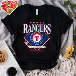 New Era Texas Rangers Red THROWBACK Short Sleeve T Shirt