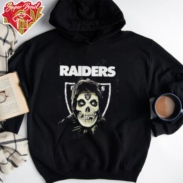 Raiders death big face shirt