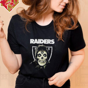 Raiders death big face shirt