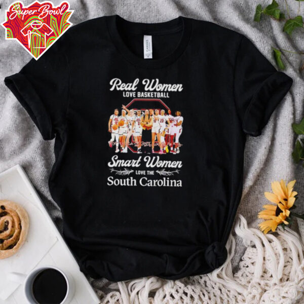 Real women love basketball smart women love the South Carolina shirt