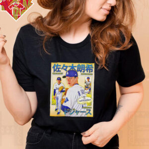 Roki Sasaki MLB Debut Los Angeles Dodgers shirt